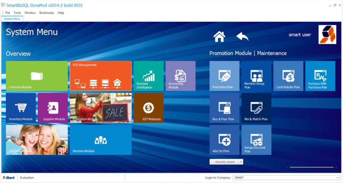 Standalone Standard (DynaMod Inventory Standard + TouchSeries) | IDX